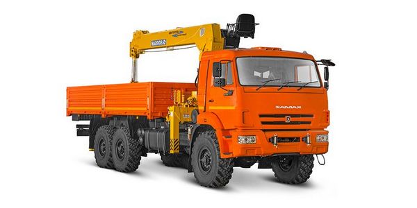 КамАЗ с манипулятором 43118 КамАЗ с манипулятором 43118